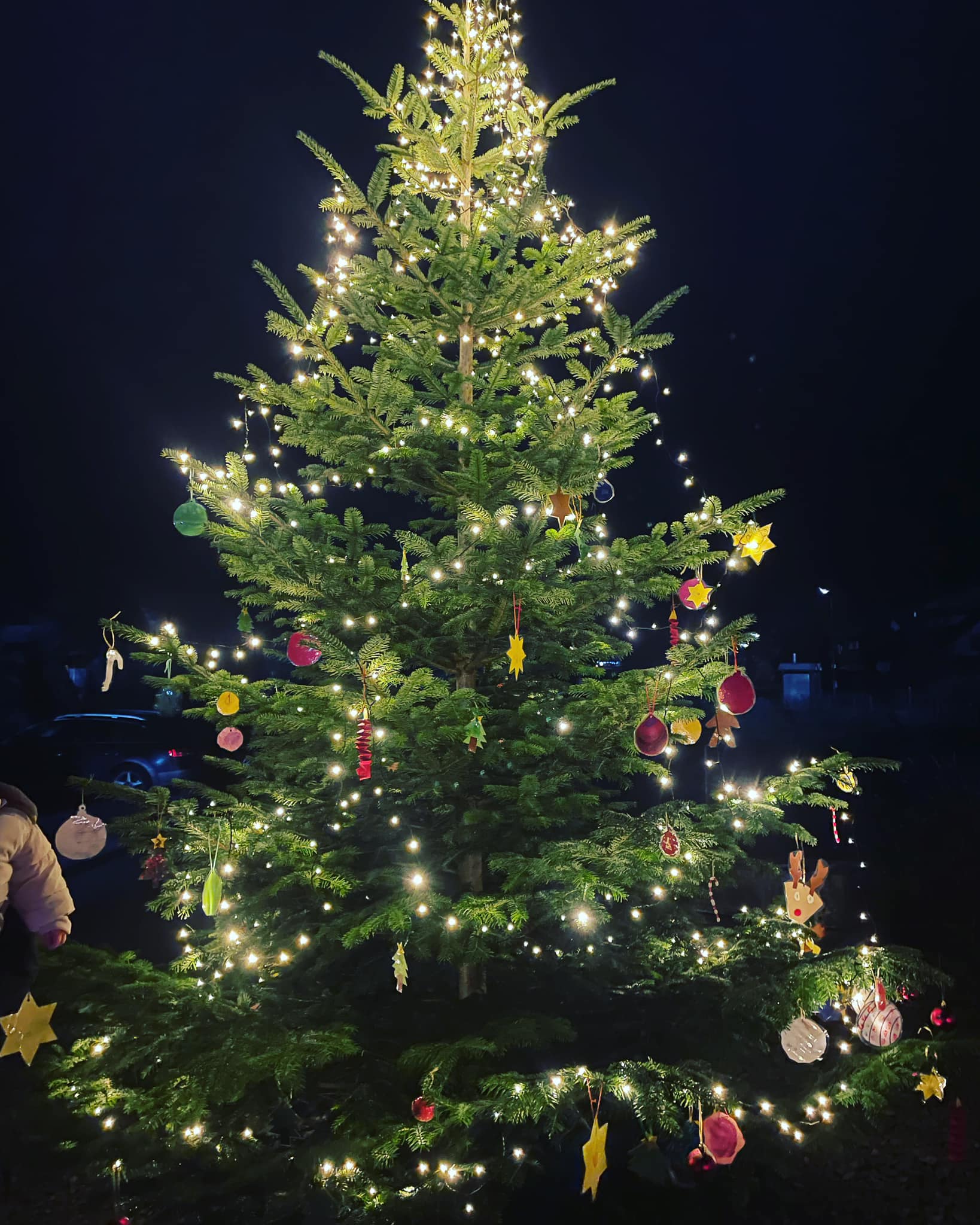 So ein schön geschmückter Weihnachtsbaum